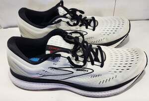 Brooks Glycerin 19 Men's Neutral Running Shoes White/Black/Red Size 13